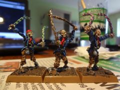 unfertige Chain Ganger der Warband Razig